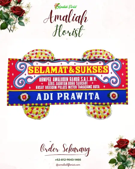 Papan Bunga Ucapan Selamat Tidore Kepulauan